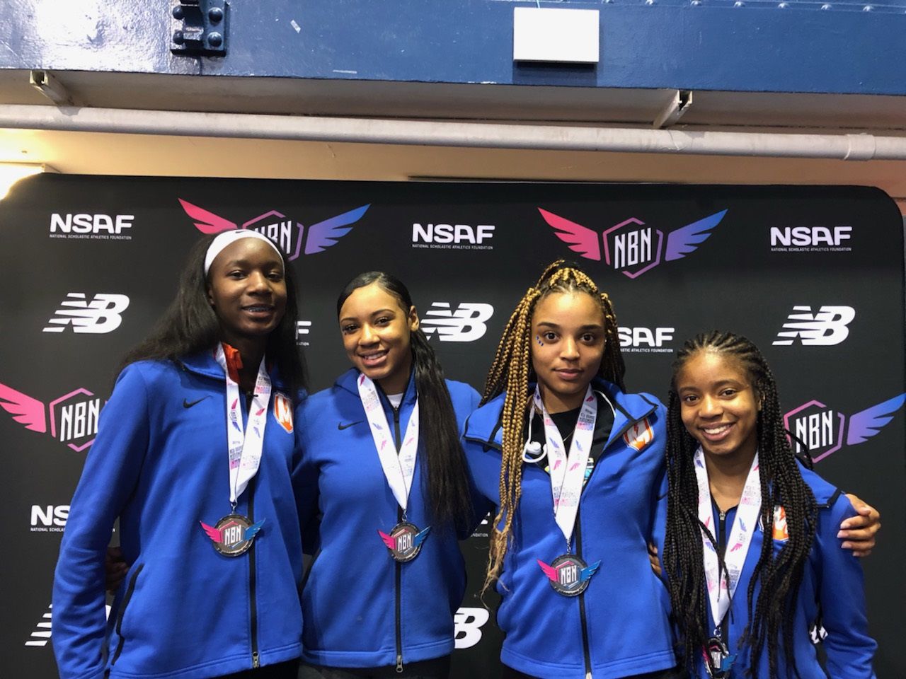 Leah Ellis, Brionah Patterson, Malea Broom, and Bryanna Craig, Millville